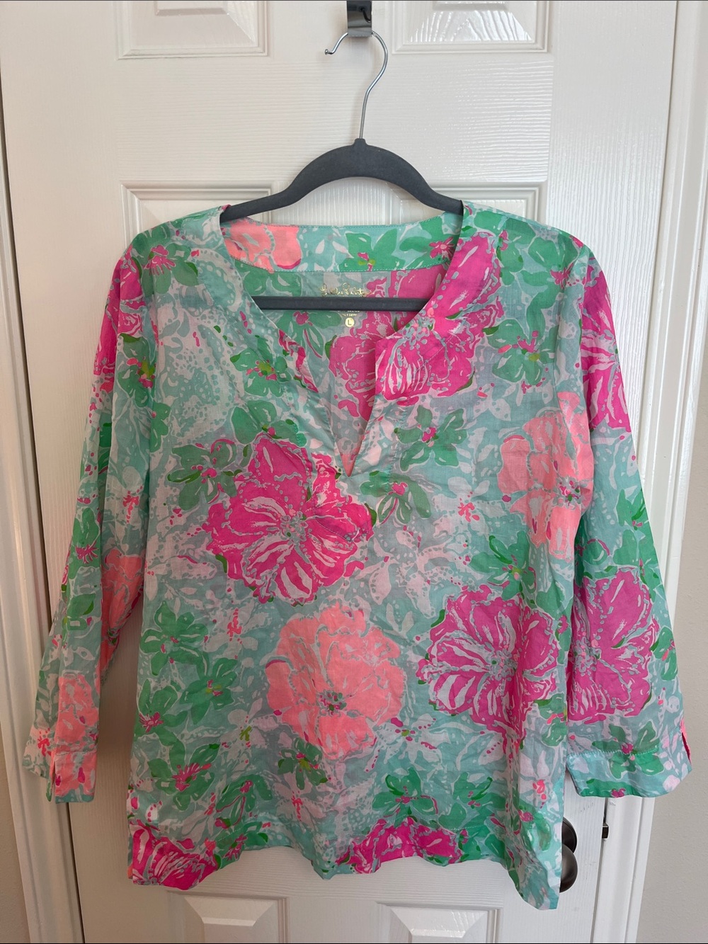 Lilly Pulitzer Floral Blouse